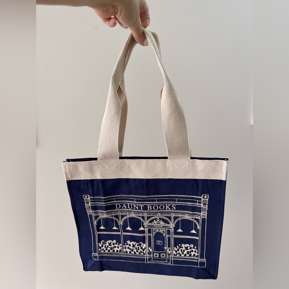 Daunt Books Navy Tote Bag